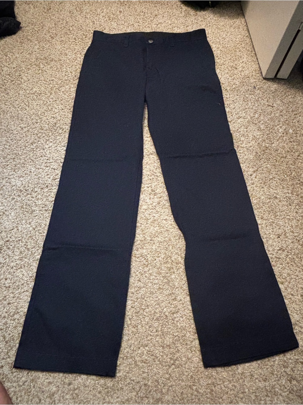 Volcom Men's Navy Dress Pants - Straight Leg